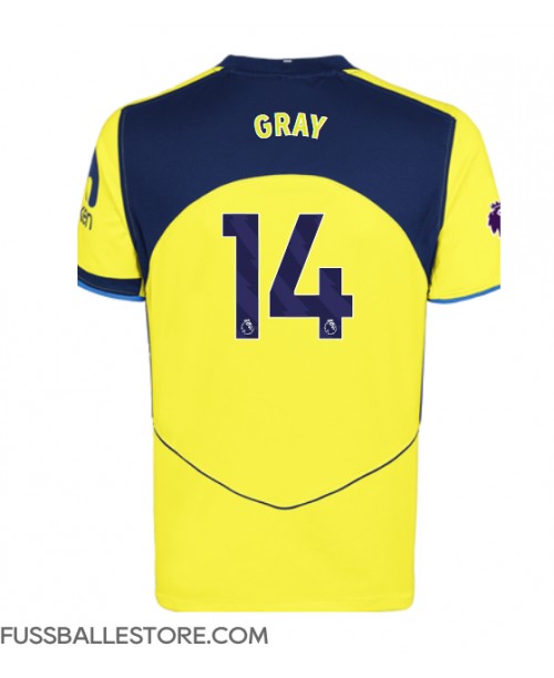 Günstige Tottenham Hotspur Archie Gray #14 3rd trikot 2025-26 Kurzarm Günstige Tottenham Hotspur Archie Gray #14 3rd trikot 2025-26 Kurzarm